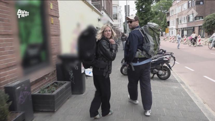 Barend van Deelen en Nellie Benner in Hunted VIPS