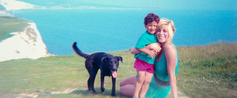 (L to R) Rachel Nickell, Alex Hanscombe, in The Murder of Rachel Nickell.