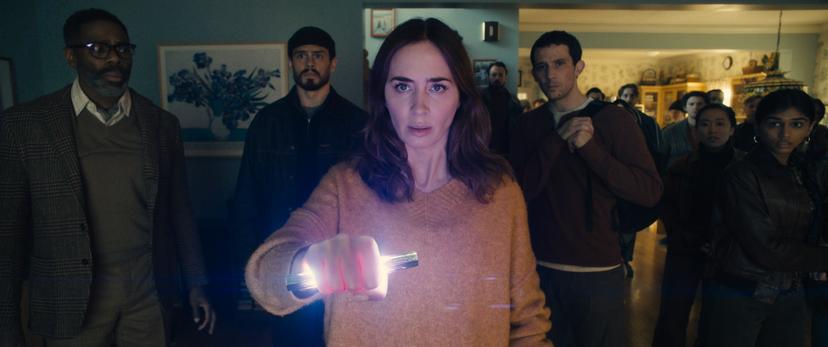  Emily Blunt is Margaret Fairchild in DISCLOSURE DAY, directed by Steven Spielberg.