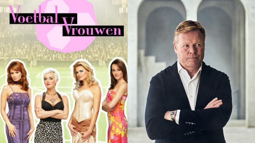 Voetbalvrouwen en Forca Koemand mashup foto